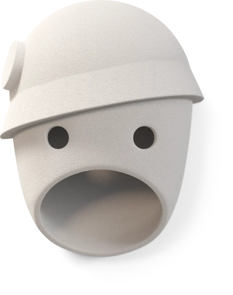 The Party Wall Lamp Coco front side